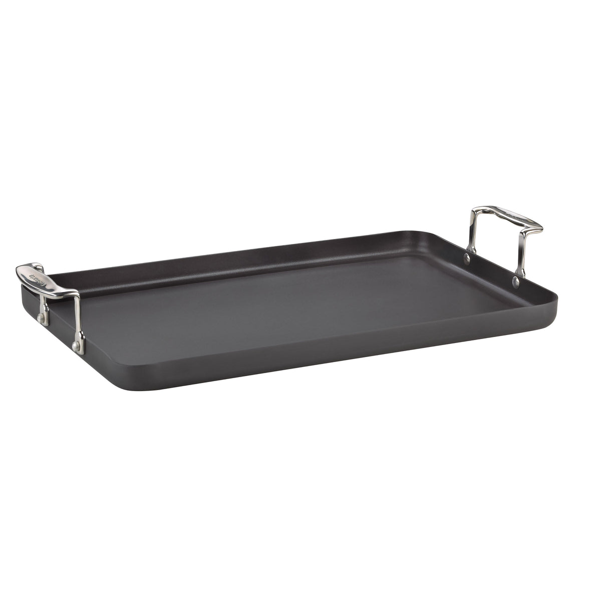 Chef's Classic™ Nonstick Hard Anodized 13" x 20" Double Burner Griddle