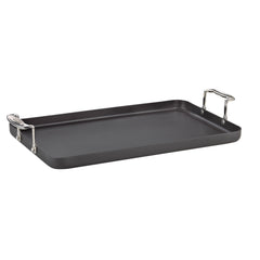 Chef's Classic™ Nonstick Hard Anodized 13" x 20" Double Burner Griddle