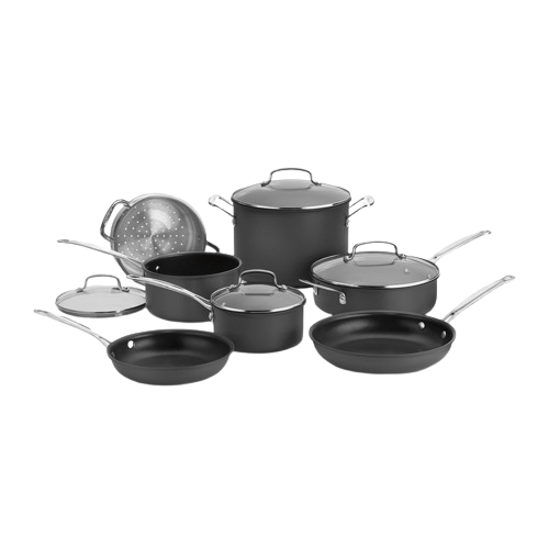 Chef's Classic™ Nonstick Hard Anodized 11 Piece Set