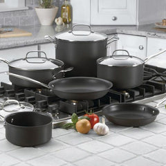 Chef's Classic™ Nonstick Hard Anodized 10 Piece Set