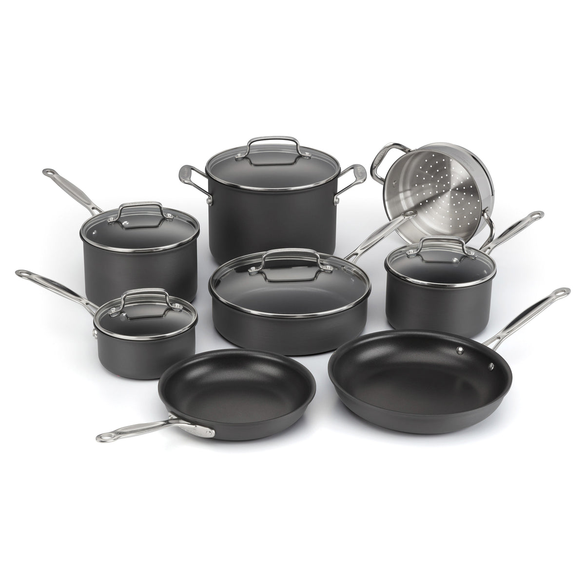 Chef's Classic™ Nonstick Hard Anodized Cookware 13 Piece Set
