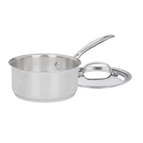 Chef's Classic™ Stainless 1 Qt.  Saucepan with Cover