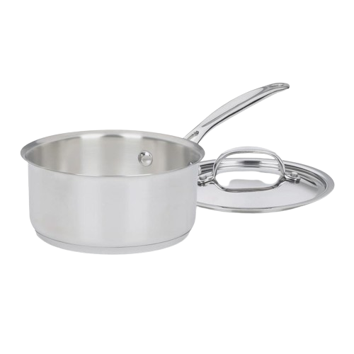 Chef's Classic™ Stainless 1.5 Quart Saucepan with Cover