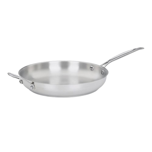 Chef's Classic™ Stainless 12'' Skillet with Helper Handle