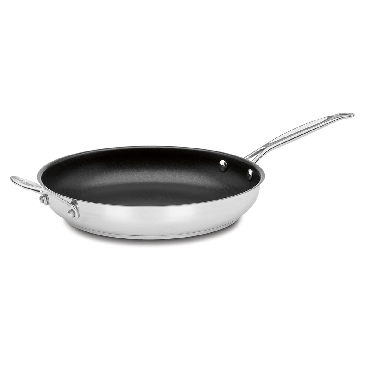 Chef's Classic™ Stainless 12" Skillet with Helper Handle