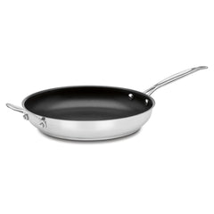 Chef's Classic™ Stainless 12" Skillet with Helper Handle