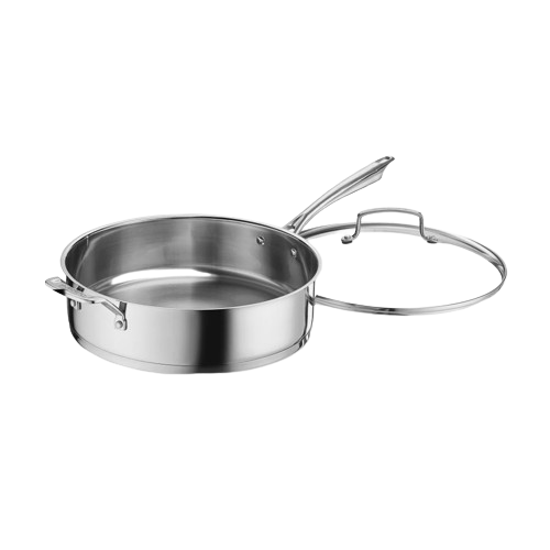 Professional Series™ Cookware 6 Quart Sauté Pan with Helper Handle & Cover