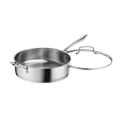 Professional Series™ Cookware 6 Quart Sauté Pan with Helper Handle & Cover