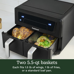 11-qt Dual Basket Air Fryer