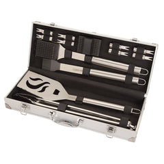 Deluxe Stainless-Steel Grill Set (14 Piece)