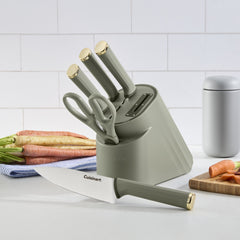 Artisan Elite Stainless Steel Cutlery 6 Piece Knife Block Set