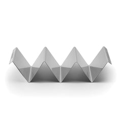 4-Pc Stainless Taco Tray Set