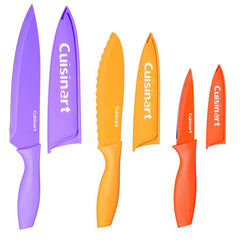 6 Piece Nonstick Color Knife Set