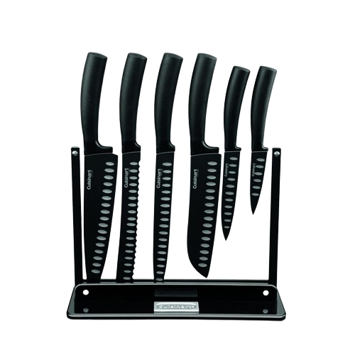 Nonstick Edge 7 Piece Knife Block Set