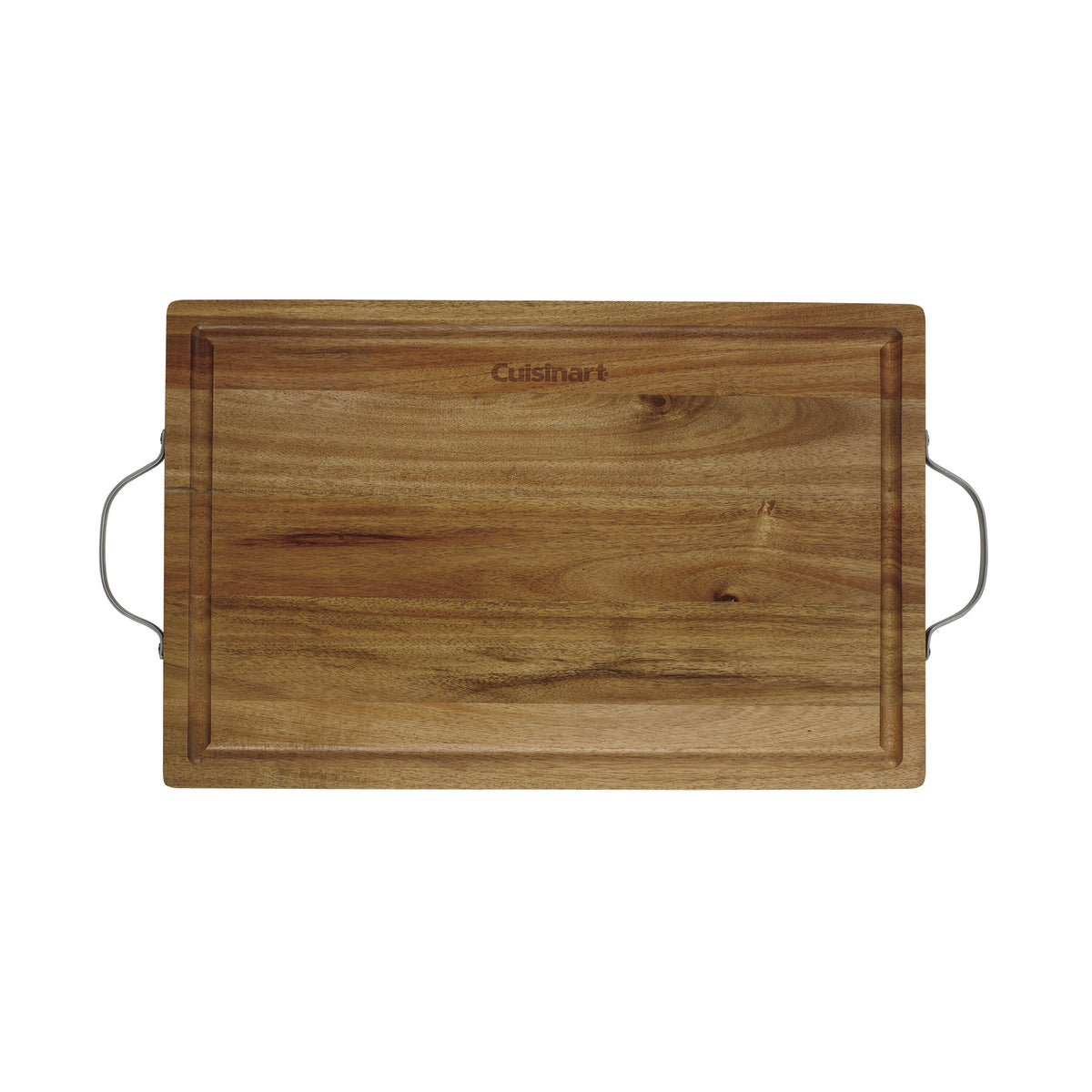 18" Acacia Carving Board with Handles