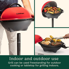 2-in-1 Indoor/Outdoor Electric Grill