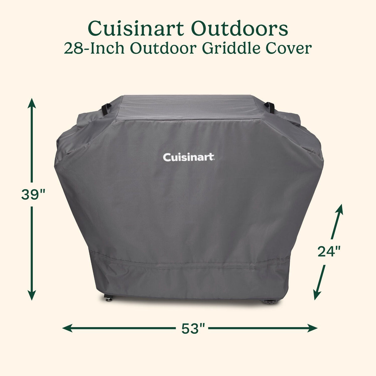 28" Outdoor Griddle Cover
