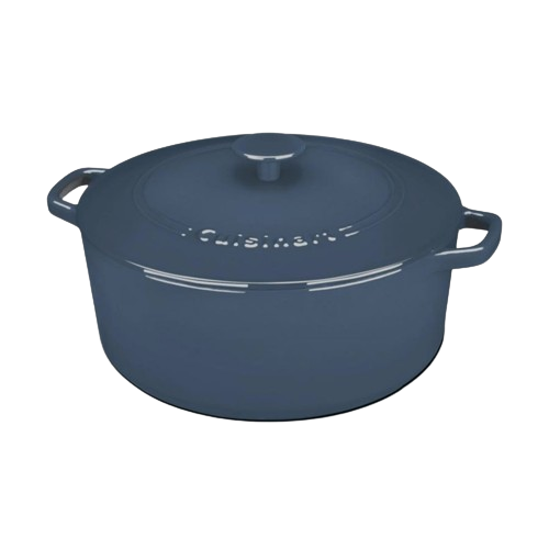 Chef’s Classic™ Enameled Cast Iron Cookware 7 Qt. Round Covered Casserole