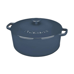 Chef’s Classic™ Enameled Cast Iron Cookware 7 Qt. Round Covered Casserole