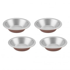 4-pc 5" Mini Round Pie Dish Set