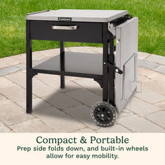 Prep 'n Cook Outdoor Table & Grill Stand
