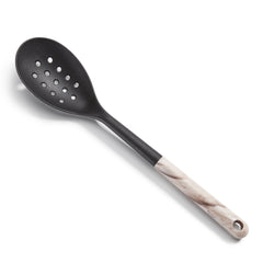 Marble Neutrals Slotted Spoon