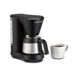 5-Cup Coffee Maker with Stainless Steel Carafe