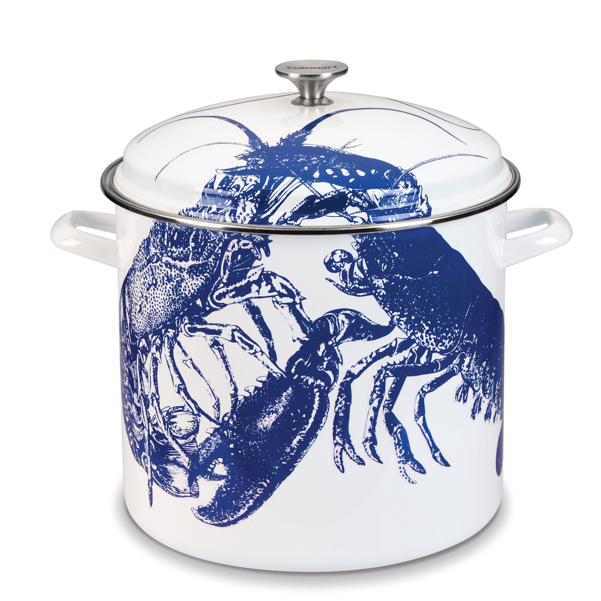 Caskata™ 16 Qt. Enamel on Steel Stockpot with Cover