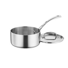 French Classic Tri-Ply Stainless 2 Qt. Saucepan with Cover