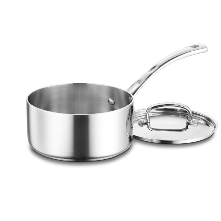 French Classic Tri-Ply Stainless 3 Quart Saucepan