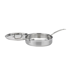 MultiClad Pro Triple Ply Stainless Cookware 5.5 Quart Sauté Pan