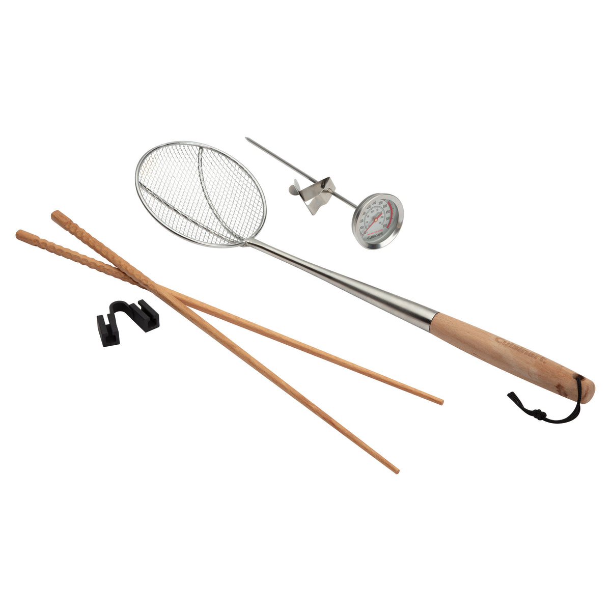 4-Piece Wok Deep Fry Tool Set